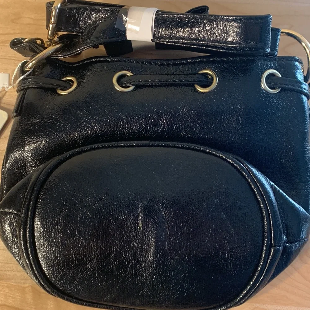 Girls Black Patent Leather Purse NIB/NWT
